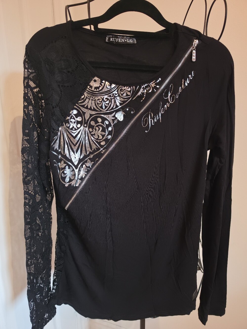 Lace Long Sleeve Top